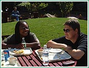 outside lunch meeting